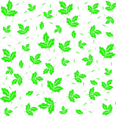 Awesome Leaf Seamless pattern background