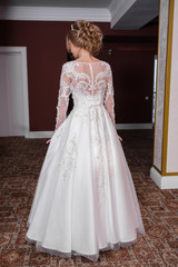 Fototapeta premium Charming bride wedding