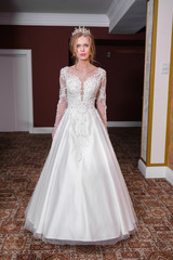 Fototapeta premium Charming bride wedding