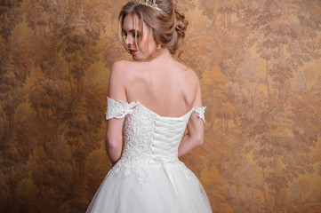 Charming bride wedding