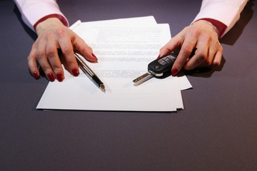 contract to buy a car