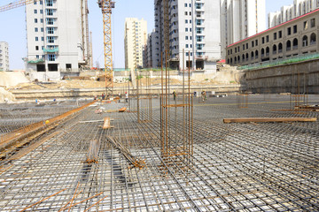 The construction site