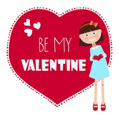 Be My Valentine!- Illustration