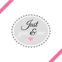 You And Me Greeting Card