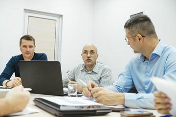 Obraz premium Businessmen