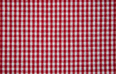 texture of checkered fabric