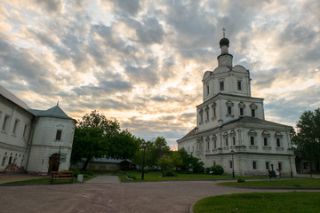 Church of the Archangel Michael in Andronikov Monastery, Moscow, Russia.