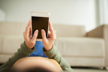 Using mobile app