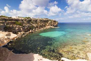 formentera, baleares, cala en baster
