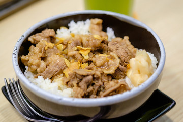Gyudon,Japanese style food