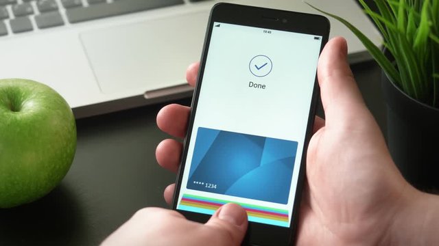 Making secure online payment using smartphone