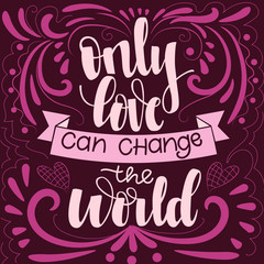 Happy valentine s day Hand drawn calligraphy