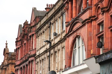 Obraz premium Architecture in Bolton UK