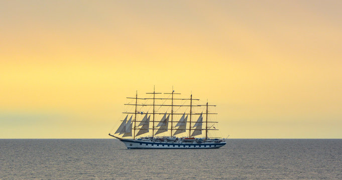 Golden sky