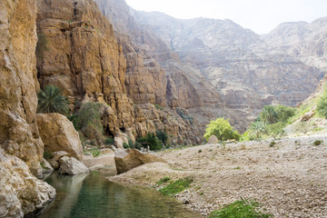 Wadi Shab in Oman