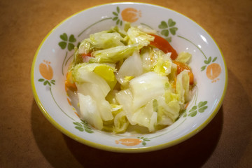 白菜の浅漬け
