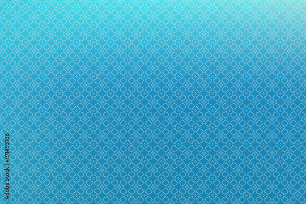 Poster Geometric pattern with connected lines and dots. Graphic background connectivity. Modern stylish polygonal backdrop communication compounds for your design. Lines plexus. Vector illustration.