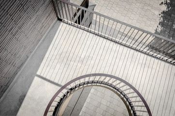 Fototapeta premium urbans and abstract curves and lines