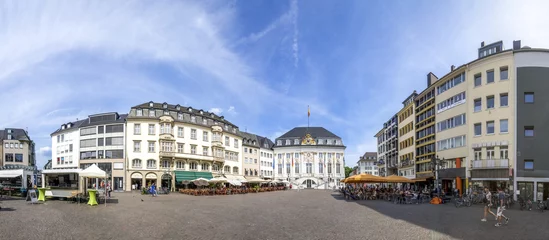 Wandaufkleber Bonner Marktplatz mit dem Alten Rathaus  © Sina Ettmer