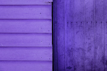 Close up of wooden wall