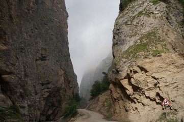 Xinaliq  the Great Caucasus mountain in Azerbaijan