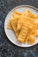 Coscoroes on a plate