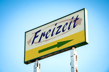 Schild 301 - Freizeit