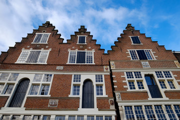 Typische Hausfassade in Hoorn/NL