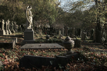 Highgate Cemetery in London