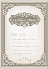 vintage frame