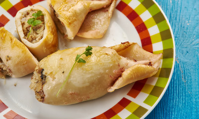 Stuffed Calamari with tuna
