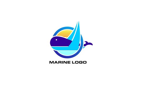 Marine logo design