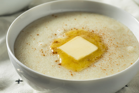 Homemade Healthy Creamy Wheat Farina Porridge