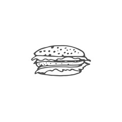 burger vector draw
