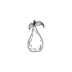 pear vector draw