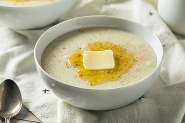 Homemade Healthy Creamy Wheat Farina Porridge