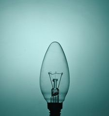 Incandescent light bulb.