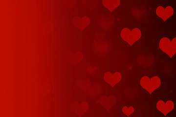 Valentine day heart background