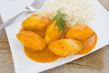 quenelles de brochet