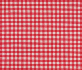 Karierter Stoff als Hintergrund