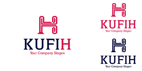 KUFIH Logo Template