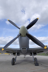 Spitfire front view