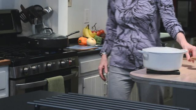 woman with back pain