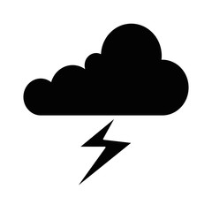 weather cloud rainy with ray vector illustration design