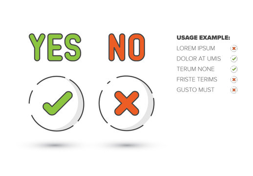 Yes/No Infographic 1