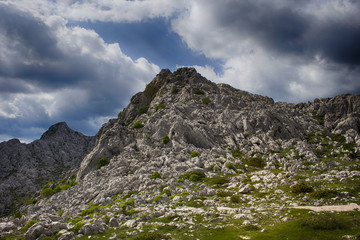 Fototapeta na wymiar Velebit mountain landscape