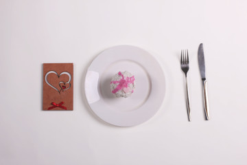valentine`s day dinner