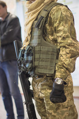 Murderers or terrorists use guns, hijackers, and violent prisoners for hostage.