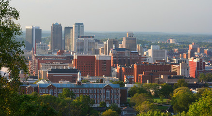 Obraz premium Birmingham Alabama skyline