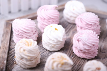 Sweet and tasty dessert, Russian marshmallow. Marshmallow. for the beloved .